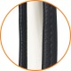 Κάλυμμα Τιμονιού ARISTON LEATHER FEELING Flat Bottom Μαύρο Medium 38cm / 18690