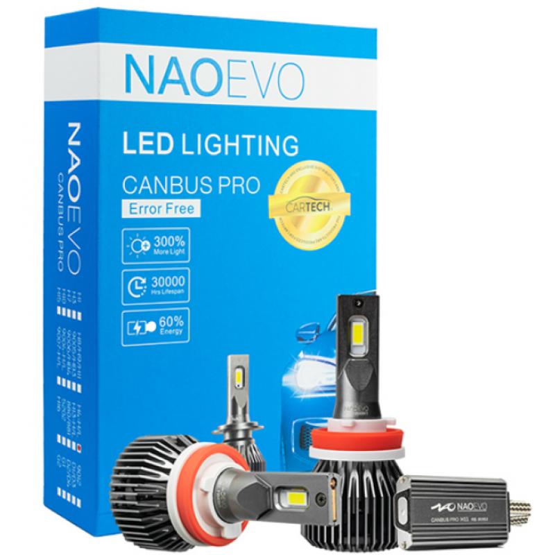 ΛΑΜΠΑ LED CANBUS PRO H11-H9 42W WHITE COLOR (6000K) NAOEVO / 33745