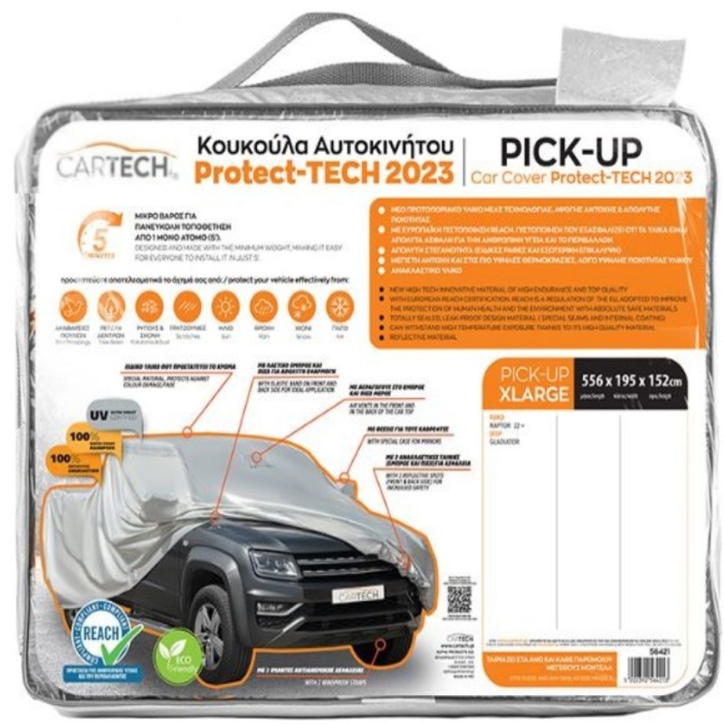 CARTECH Κουκούλα Αυτοκινήτου PROTECT TECH Αδιάβροχη PICK-UP XL / 56421