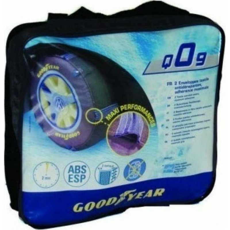 Goodyear XSmall Αντιολισθητικές Χιονοκουβέρτες για Επιβατικό Αυτοκίνητο 2τμχ 