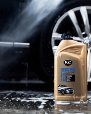 Σαμπουάν K2  EXPRESS  PLUS υπερσυμπυκνωμένο με κερί 1L