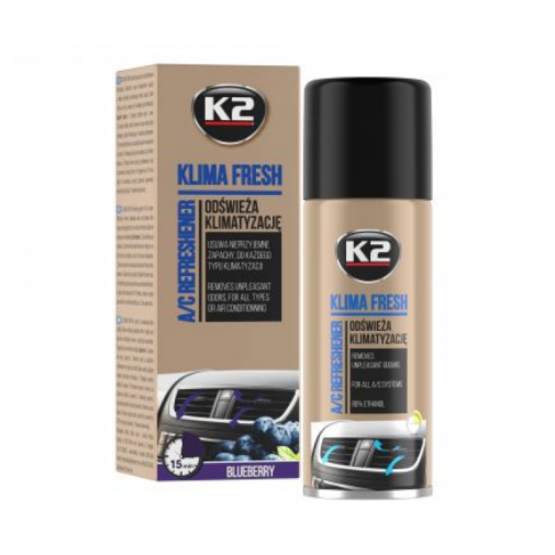 Καθαριστικό σπρέυ air condition K2 KLIMA 150ML 