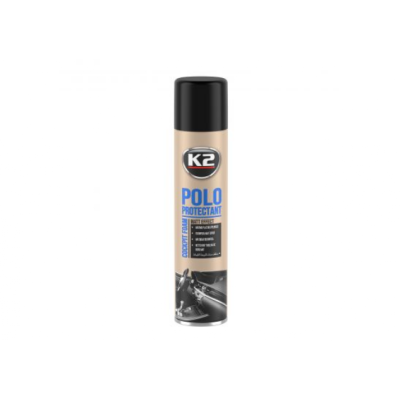 Γυαλιστικό σπρέυ ταμπλό ματ K2  POLO PROTECTANT 300 ml