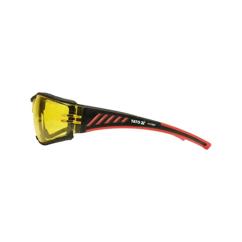 Γυαλιά ασφαλείας UV κίτρινα COMFORT / YT-73621