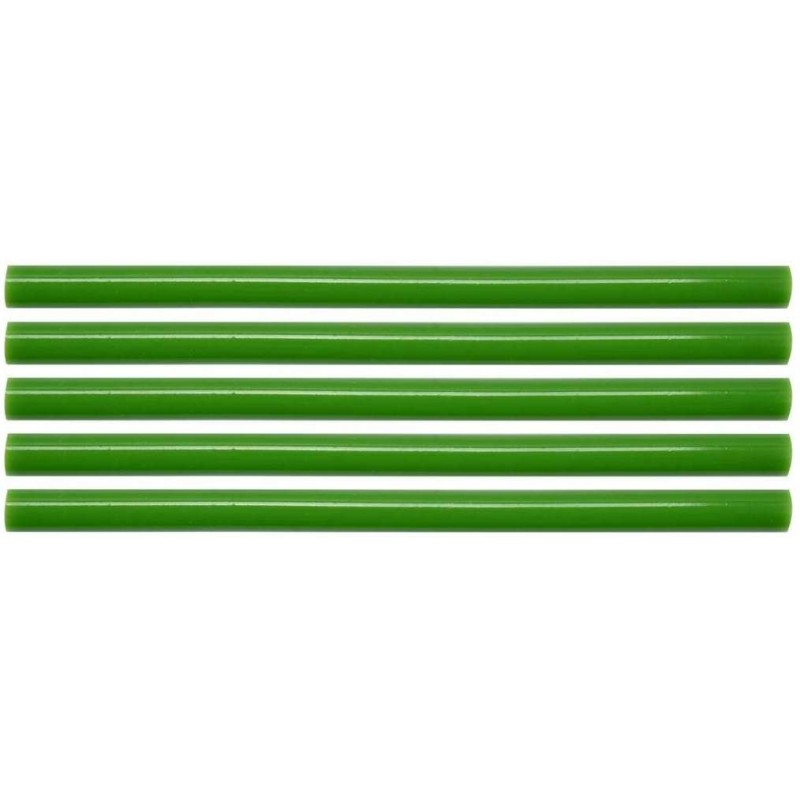 Θερμοσιλικόνες 11 x 200 mm πράσινες 5 τεμαχίων / YT-82436