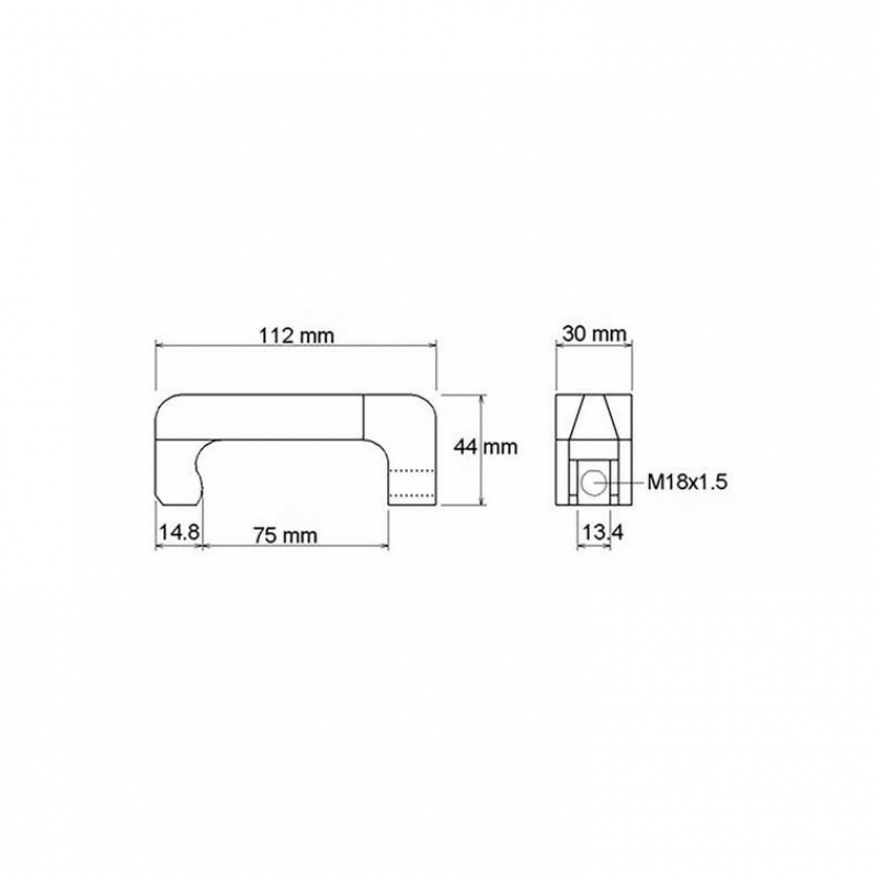 Εξολκέας μπεκ diesel γάντζος με άνοιγμα 12 mm / BGS-7777-1 ﻿