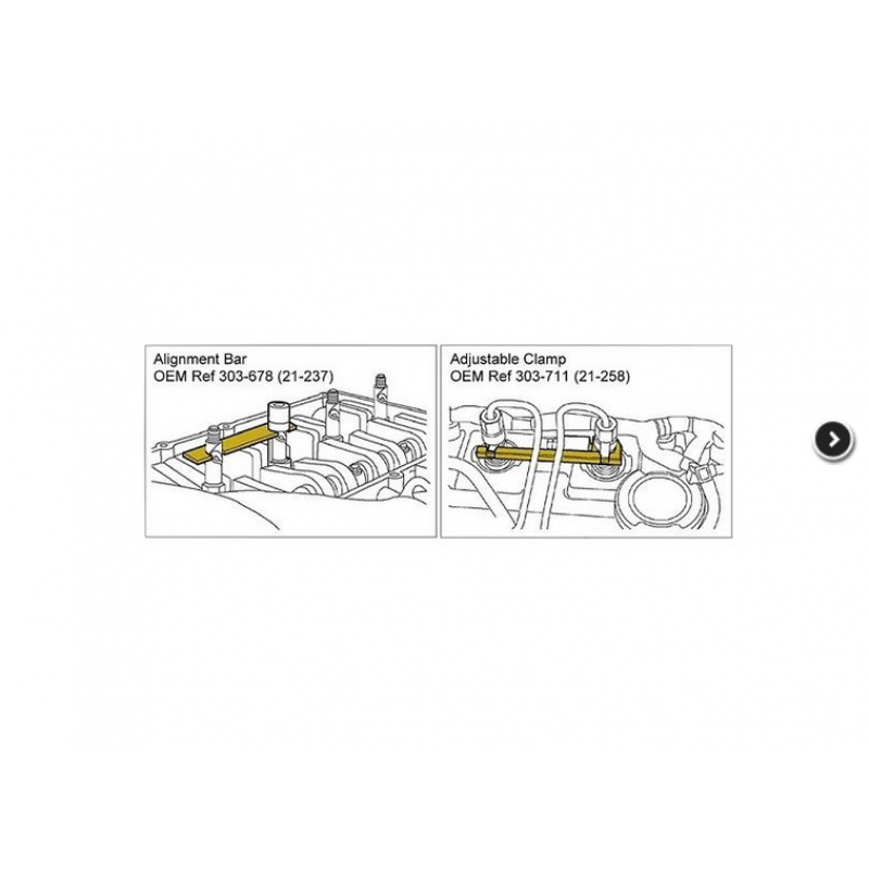 Εργαλείο ευθυγράμμισης μπεκ ψεκασμού FORD Duratorq / BGS-8884