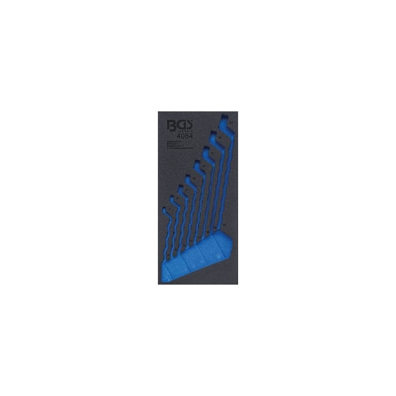 Θήκη μαλακή κλειδιά πολύγωνα 8 τεμαχίων / BGS-4084-1