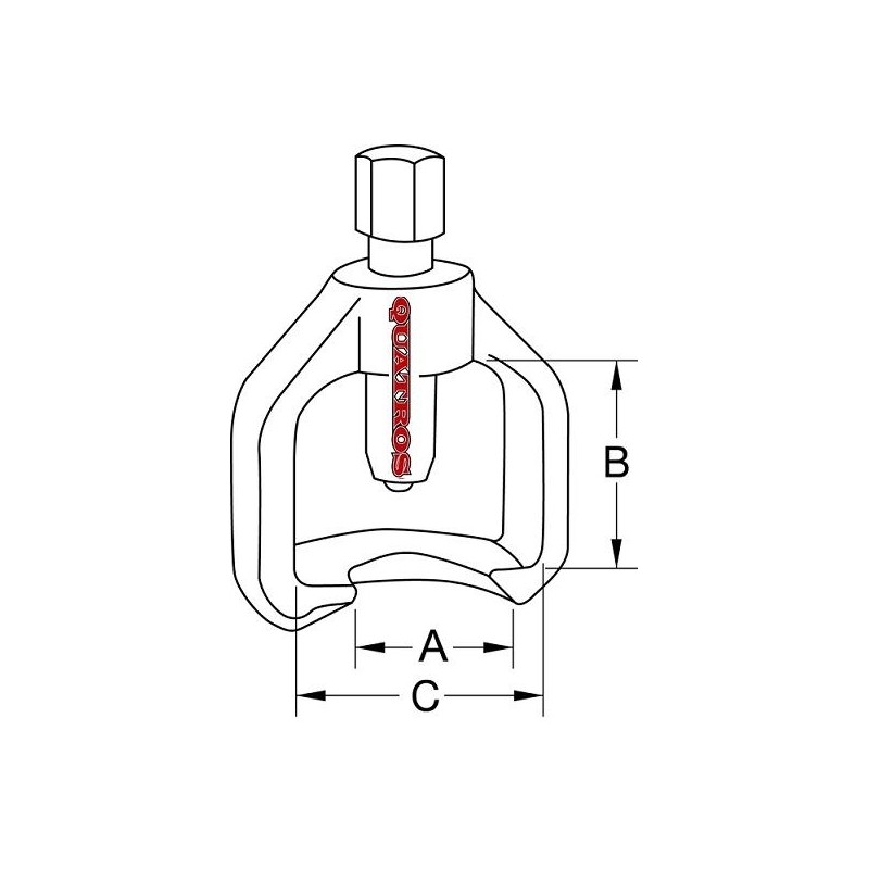 Εξολκέας σφαιρικών αρθρώσεων 23 mm / QS-12034