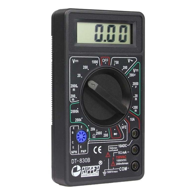 Πολύμετρο ψηφιακό με 3 led 10 Amper / M-04010