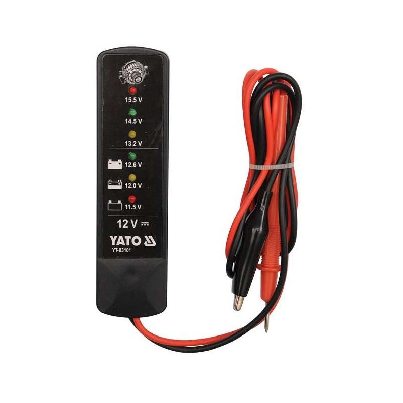 Tester μπαταρίας & δυναμού 12 volt / YT-83101