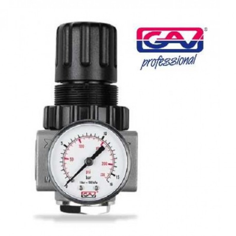 Ρυθμιστής πίεσης αέρος 1/4/GAV-R180