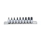 Καρυδάκια σετ 1/4 torx 5 γωνίες 9 τεμαχίων / BGS-2355