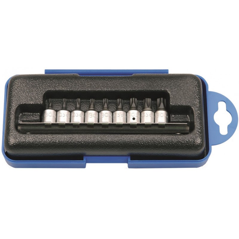 Καρυδάκια σετ 1/4 torx 5 γωνίες 9 τεμαχίων / BGS-2355