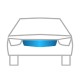 MERCEDES VITO / VIANO 2 W639 2003-2010 ΚΑΛΥΜΜΑ ΨΥΓΕΙΟΥ ΧΕΙΜΩΝΑ ΑΠΟ ΕΥΚΑΜΠΤΟ ΦΙΜΕ ΠΛΑΣΤΙΚΟ HEKO - 1 ΤΕΜ.
