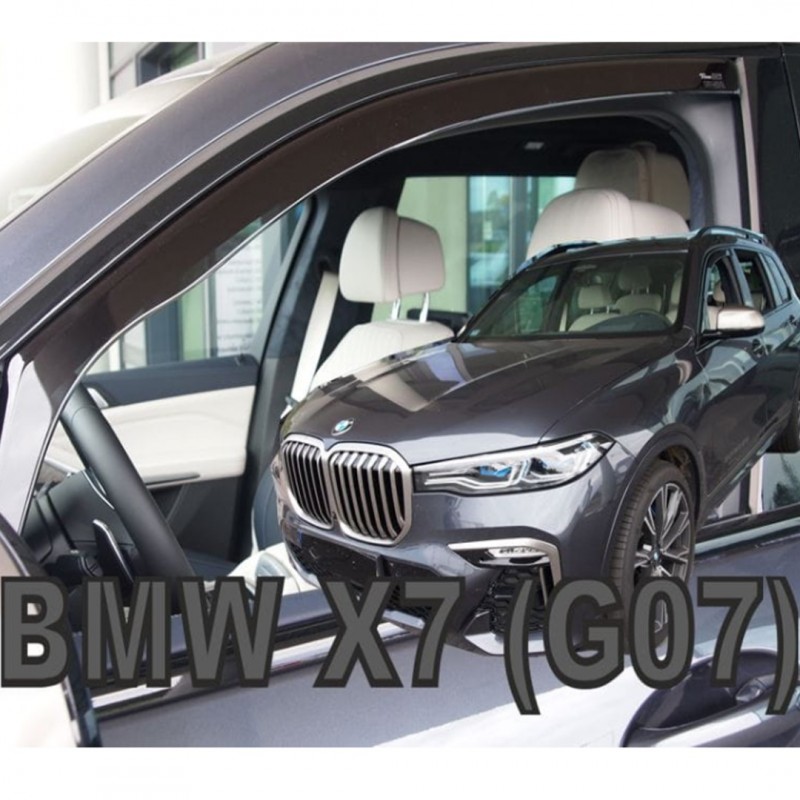 BMW X7 G07 5D 2018+ ΖΕΥΓΑΡΙ ΑΝΕΜΟΘΡΑΥΣΤΕΣ ΑΠΟ ΕΥΚΑΜΠΤΟ ΦΙΜΕ ΠΛΑΣΤΙΚΟ HEKO - 2 ΤΕΜ.