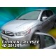 CITROEN C-ELYSEE 4D 2013+ ΣΕΤ ΑΝΕΜΟΘΡΑΥΣΤΕΣ ΑΥΤΟΚΙΝΗΤΟΥ ΑΠΟ ΕΥΚΑΜΠΤΟ ΦΙΜΕ ΠΛΑΣΤΙΚΟ HEKO - 4 ΤΕΜ.