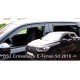 DS3 CROSSBACK E-TENSE 5D 2018+  ΣΕΤ ΑΝΕΜΟΘΡΑΥΣΤΕΣ ΑΥΤΟΚΙΝΗΤΟΥ ΑΠΟ ΕΥΚΑΜΠΤΟ ΦΙΜΕ ΠΛΑΣΤΙΚΟ HEKO - 4 ΤΕΜ.