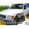 ΑΝΕΜΟΘΡΑΥΣΤΕΣ ΓΙΑ FORD RANGER PICK UP I 2D 1987-1997 / MAZDA B2500 PICKUP 1994-1997  ΖΕΥΓΑΡΙ ΑΠΟ ΕΥΚΑΜΠΤΟ ΦΙΜΕ ΠΛΑΣΤΙΚΟ HEKO - 2 ΤΕΜ.
