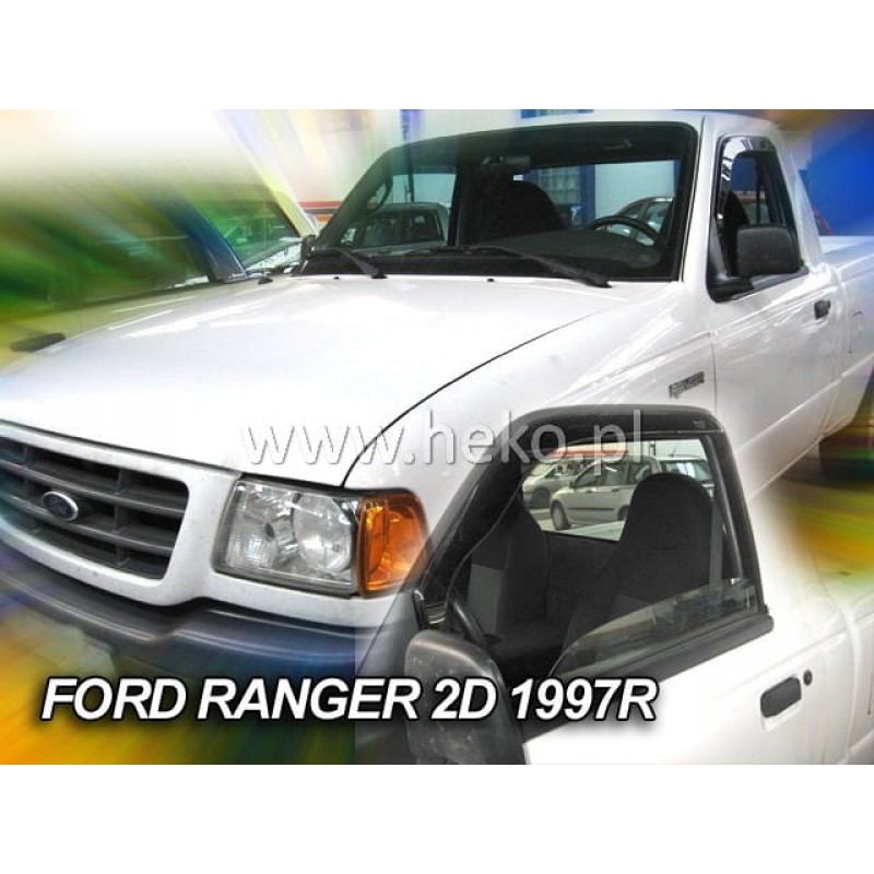 FORD RANGER PICK UP 2D 1997-2012 ΖΕΥΓΑΡΙ ΑΝΕΜΟΘΡΑΥΣΤΕΣ ΑΠΟ ΕΥΚΑΜΠΤΟ ΦΙΜΕ ΠΛΑΣΤΙΚΟ HEKO - 2 ΤΕΜ.