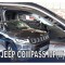 JEEP COMPASS MP II 5D 2017+ ΖΕΥΓΑΡΙ ΑΝΕΜΟΘΡΑΥΣΤΕΣ ΑΠΟ ΕΥΚΑΜΠΤΟ ΦΙΜΕ ΠΛΑΣΤΙΚΟ HEKO - 2 ΤΕΜ.