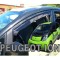 PEUGEOT iOn 5D 2010-2015 ΖΕΥΓΑΡΙ ΑΝΕΜΟΘΡΑΥΣΤΕΣ ΑΠΟ ΕΥΚΑΜΠΤΟ ΦΙΜΕ ΠΛΑΣΤΙΚΟ HEKO - 2 ΤΕΜ.