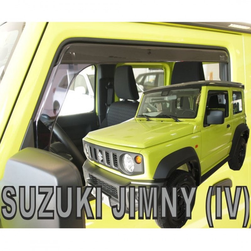 SUZUKI JIMNY 3D 2018+ ΖΕΥΓΑΡΙ ΑΝΕΜΟΘΡΑΥΣΤΕΣ ΑΠΟ ΕΥΚΑΜΠΤΟ ΦΙΜΕ ΠΛΑΣΤΙΚΟ HEKO - 2 ΤΕΜ.