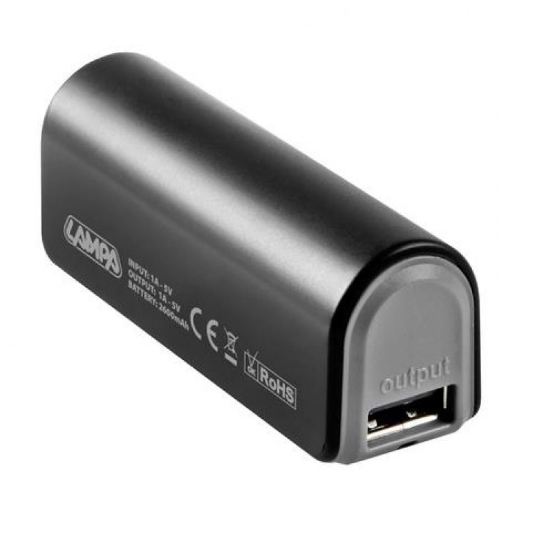 POWER PACK 2600mAh 1000mA ΜΕ ΚΑΛΩΔΙΟ ΓΙΑ APPLE ΚΑΙ ANDROID