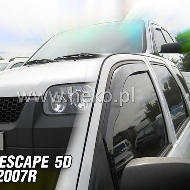 FORD ESCAPE 2000-2007 / MAVERICK XLT 2000-2007 / MAZDA TRIBUTE 5D 2001-2007 ΖΕΥΓΑΡΙ ΑΝΕΜΟΘΡΑΥΣΤΕΣ ΑΠΟ ΕΥΚΑΜΠΤΟ ΦΙΜΕ ΠΛΑΣΤΙΚΟ HEKO - 2 ΤΕΜ.