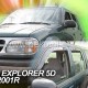 FORD EXPLORER 2 5D 1996-2001 ΖΕΥΓΑΡΙ ΑΝΕΜΟΘΡΑΥΣΤΕΣ ΑΠΟ ΕΥΚΑΜΠΤΟ ΦΙΜΕ ΠΛΑΣΤΙΚΟ HEKO - 2 ΤΕΜ.