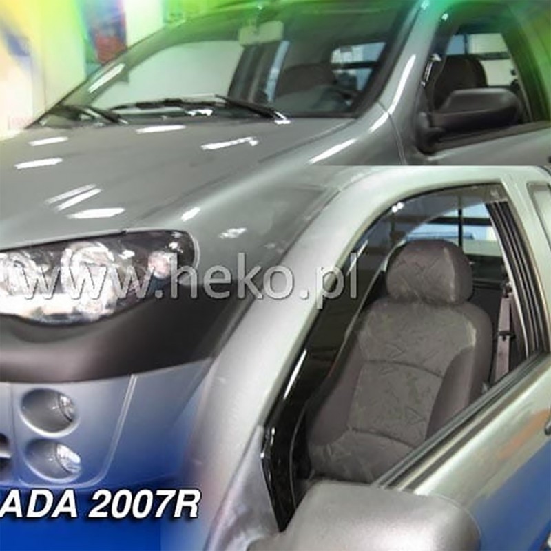 FIAT STRADA 2D 1998-2007 ΖΕΥΓΑΡΙ ΑΝΕΜΟΘΡΑΥΣΤΕΣ ΑΠΟ ΕΥΚΑΜΠΤΟ ΦΙΜΕ ΠΛΑΣΤΙΚΟ HEKO - 2 ΤΕΜ.