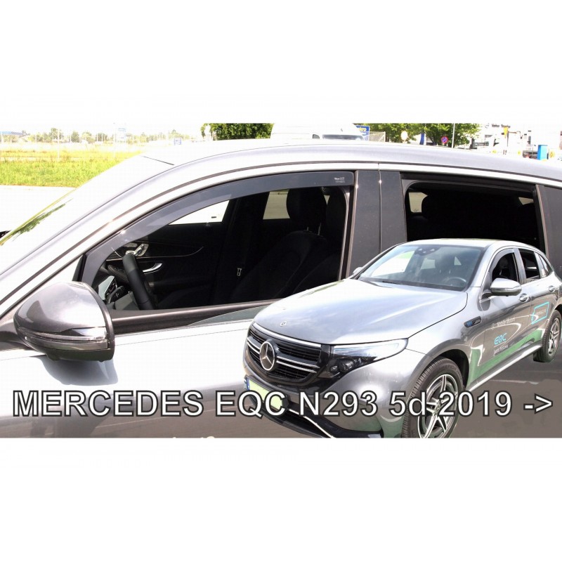 MERCEDES EQC N293 5D 2019+  ΖΕΥΓΑΡΙ ΑΝΕΜΟΘΡΑΥΣΤΕΣ ΑΠΟ ΕΥΚΑΜΠΤΟ ΦΙΜΕ ΠΛΑΣΤΙΚΟ HEKO - 2 ΤΕΜ.