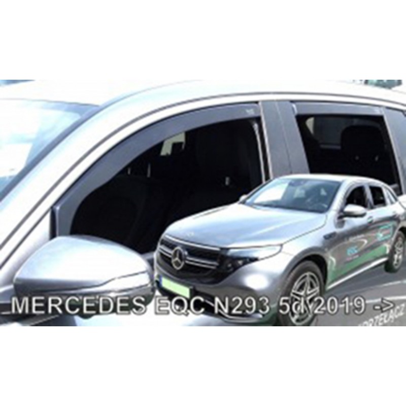 MERCEDES EQC N293 5D 2019+  ΣΕΤ ΑΝΕΜΟΘΡΑΥΣΤΕΣ ΑΥΤΟΚΙΝΗΤΟΥ ΑΠΟ ΕΥΚΑΜΠΤΟ ΦΙΜΕ ΠΛΑΣΤΙΚΟ HEKO - 4 ΤΕΜ.