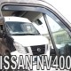 OPEL MOVANO B 2010+ / RENAULT MASTER 3 2010+ / MASTER IV 2019+ / NISSAN NV400 2011+ ΜΑΚΡΥ ΖΕΥΓΑΡΙ ΑΝΕΜΟΘΡΑΥΣΤΕΣ VAN ΑΠΟ ΕΥΚΑΜΠΤΟ ΦΙΜΕ ΠΛΑΣΤΙΚΟ HEKO - 2 ΤΕΜ.