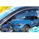 VOLVO C40 5D 2021+  ΖΕΥΓΑΡΙ ΑΝΕΜΟΘΡΑΥΣΤΕΣ ΑΠΟ ΕΥΚΑΜΠΤΟ ΦΙΜΕ ΠΛΑΣΤΙΚΟ HEKO - 2 ΤΕΜ.