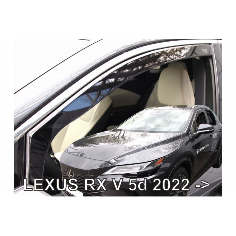 LEXUS RX V 5D 2022+ ​ΖΕΥΓΑΡΙ ΑΝΕΜΟΘΡΑΥΣΤΕΣ ΑΠΟ ΕΥΚΑΜΠΤΟ ΦΙΜΕ ΠΛΑΣΤΙΚΟ HEKO - 2 ΤΕΜ.