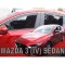 MAZDA 3 4D 2019+ ΣΕΤ ΑΝΕΜΟΘΡΑΥΣΤΕΣ ΑΥΤΟΚΙΝΗΤΟΥ ΑΠΟ ΕΥΚΑΜΠΤΟ ΦΙΜΕ ΠΛΑΣΤΙΚΟ HEKO - 4 ΤΕΜ.