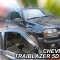 CHEVROLET TRAIBLAZER 5D 2002-2009  ΖΕΥΓΑΡΙ ΑΝΕΜΟΘΡΑΥΣΤΕΣ ΑΠΟ ΕΥΚΑΜΠΤΟ ΦΙΜΕ ΠΛΑΣΤΙΚΟ HEKO - 2 ΤΕΜ.