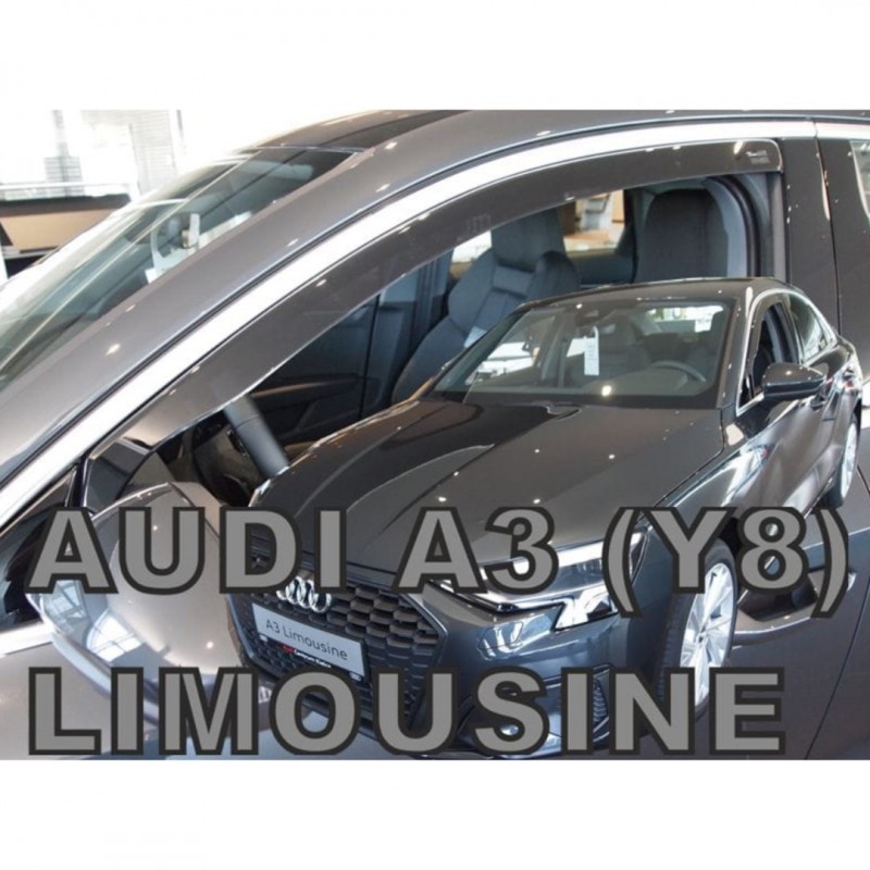 AUDI A3 Y8 LIMOUSINE 4D 2020+ / A3 Y8 SPORTBACK 5D 2020+ ΖΕΥΓΑΡΙ ΑΝΕΜΟΘΡΑΥΣΤΕΣ ΑΠΟ ΕΥΚΑΜΠΤΟ ΦΙΜΕ ΠΛΑΣΤΙΚΟ HEKO - 2 ΤΕΜ.