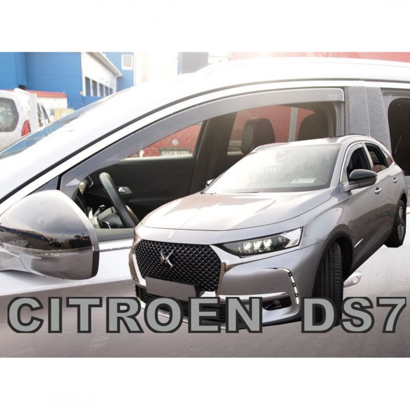 CITROEN DS7 CROSSBACK 5D 2018+ ΖΕΥΓΑΡΙ ΑΝΕΜΟΘΡΑΥΣΤΕΣ ΑΠΟ ΕΥΚΑΜΠΤΟ ΦΙΜΕ ΠΛΑΣΤΙΚΟ HEKO - 2 ΤΕΜ.