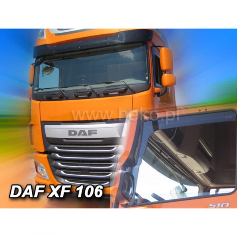 DAF XF 106 2013-2021 ΖΕΥΓΑΡΙ ΑΝΕΜΟΘΡΑΥΣΤΕΣ ΦΟΡΤΗΓΟΥ ΑΠΟ ΕΥΚΑΜΠΤΟ ΦΙΜΕ ΠΛΑΣΤΙΚΟ HEKO - 2 ΤΕΜ.