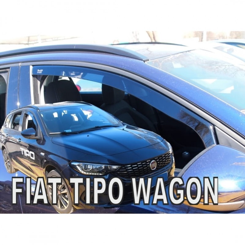 FIAT TIPO 4D/5D SEDAN HTB WAGON 2016+ ΖΕΥΓΑΡΙ ΑΝΕΜΟΘΡΑΥΣΤΕΣ ΑΠΟ ΕΥΚΑΜΠΤΟ ΦΙΜΕ ΠΛΑΣΤΙΚΟ HEKO - 2 ΤΕΜ.