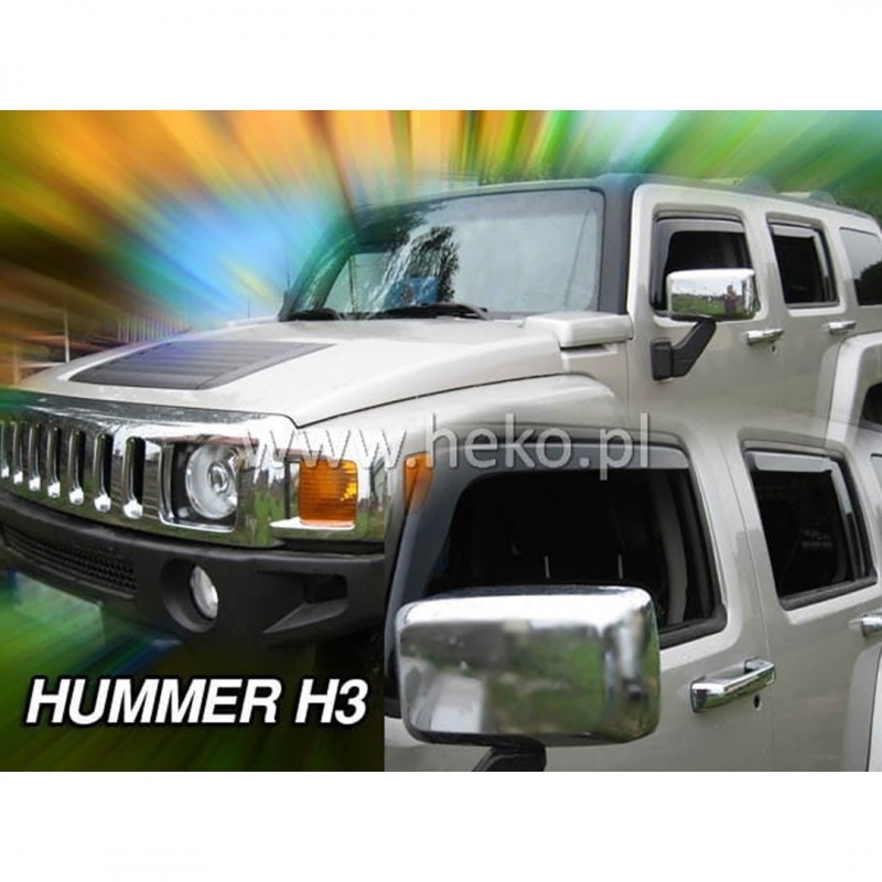 HUMMER H3 5D ΖΕΥΓΑΡΙ ΑΝΕΜΟΘΡΑΥΣΤΕΣ ΑΥΤΟΚΙΝΗΤΟΥ ΑΠΟ ΕΥΚΑΜΠΤΟ ΦΙΜΕ ΠΛΑΣΤΙΚΟ HEKO - 2 ΤΕΜ.