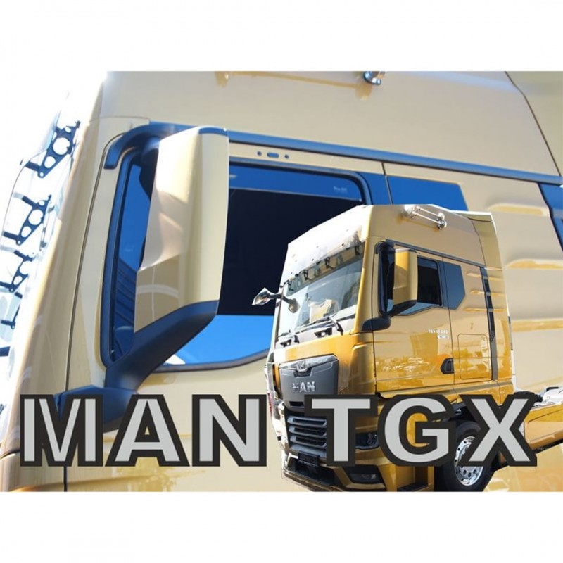 MAN TGX 2020+ ΖΕΥΓΑΡΙ ΑΝΕΜΟΘΡΑΥΣΤΕΣ ΦΟΡΤΗΓΟΥ ΑΠΟ ΕΥΚΑΜΠΤΟ ΦΙΜΕ ΠΛΑΣΤΙΚΟ HEKO - 2 ΤΕΜ.