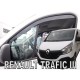 OPEL VIVARO II 2014+ / RENAULT TRAFIC III 2014+/ NISSAN NV300 2018+ - ΖΕΥΓΑΡΙ ΑΝΕΜΟΘΡΑΥΣΤΕΣ ΑΥΤΟΚΙΝΗΤΟΥ ΑΠΟ ΕΥΚΑΜΠΤΟ ΦΙΜΕ ΠΛΑΣΤΙΚΟ HEKO - 2 ΤΕΜ.