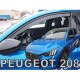 OPEL CORSA F 5D 2019+ / PEUGEOT 208 5D 2019+ ΖΕΥΓΑΡΙ ΑΝΕΜΟΘΡΑΥΣΤΕΣ ΑΠΟ ΕΥΚΑΜΠΤΟ ΦΙΜΕ ΠΛΑΣΤΙΚΟ HEKO - 2 ΤΕΜ.