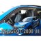 PEUGEOT 2008 5D 2019+ / 2008E 5D 2019+ - ΖΕΥΓΑΡΙ ΑΝΕΜΟΘΡΑΥΣΤΕΣ ΑΥΤΟΚΙΝΗΤΟΥ ΑΠΟ ΕΥΚΑΜΠΤΟ ΦΙΜΕ ΠΛΑΣΤΙΚΟ HEKO - 2 ΤΕΜ.