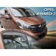 FIAT TALENTO 2016+ / OPEL VIVARO 2 2014-2019 / RENAULT TRAFIC 3 2014+ ΚΟΝΤΟ ΖΕΥΓΑΡΙ ΑΝΕΜΟΘΡΑΥΣΤΕΣ VAN ΑΠΟ ΕΥΚΑΜΠΤΟ ΦΙΜΕ ΠΛΑΣΤΙΚΟ HEKO - 2 ΤΕΜ.