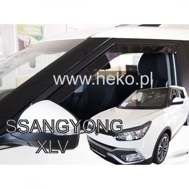 SSANGYONG TIVOLI / XLV 5D 2015+ ΖΕΥΓΑΡΙ ΑΝΕΜΟΘΡΑΥΣΤΕΣ ΑΠΟ ΕΥΚΑΜΠΤΟ ΦΙΜΕ ΠΛΑΣΤΙΚΟ HEKO - 2 ΤΕΜ.