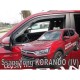 SSANGYONG KORANDO 5D 2019+ ΖΕΥΓΑΡΙ ΑΝΕΜΟΘΡΑΥΣΤΕΣ ΑΠΟ ΕΥΚΑΜΠΤΟ ΦΙΜΕ ΠΛΑΣΤΙΚΟ HEKO - 2 ΤΕΜ.